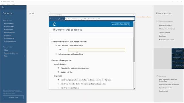 ISTAC Nugget: Get JSON-stat data in Tableau смотреть онлайн