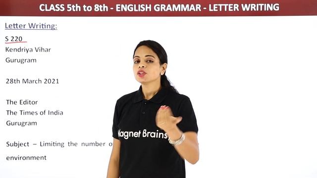 Letter to the Editor - Formal Letters | Class 4 - 8 English Grammar смотреть онлайн