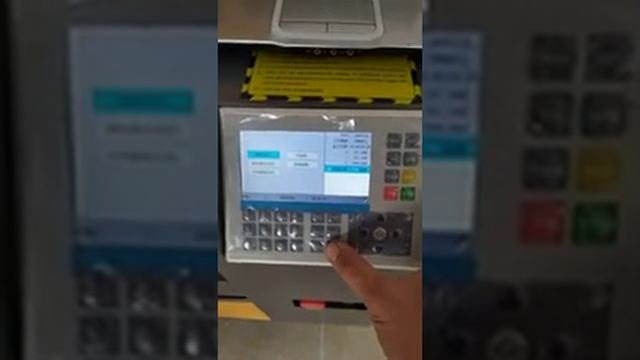 Как изменить язык в новом лазерном станке. Ruida 6445 смотреть онлайн