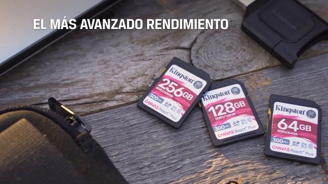 Tarjetas SD Categoría 10 - UHS-II, U3, V90 - Tarjeta SD Canvas React Plus - Kingston Technology смотреть онлайн