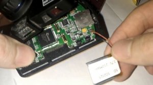 Замена аккумулятора Advocam FD Black | Battery replacement