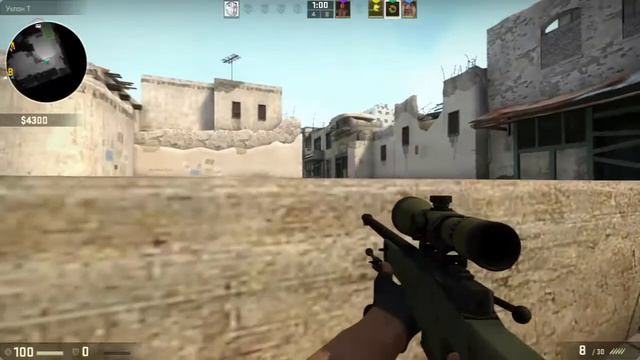 Забег по CS:GO(de_dust2) смотреть онлайн