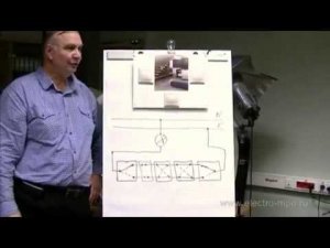 Управление освещением с разных мест. Подключение переключателей, импульсных реле. Принцип работы.