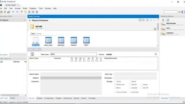 Membuat ER-Diagram dengan MySQL workbench смотреть онлайн