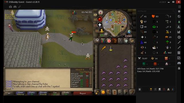 OSRSll Risking Gilded Scim/2h Pvp/Maxed Pures. Top Tier Pkers #4 смотреть онлайн