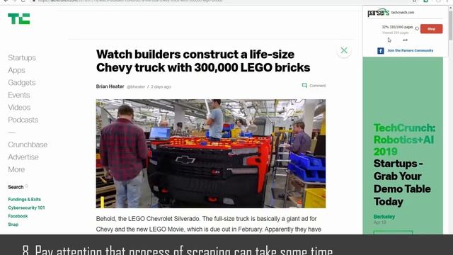 Scraper Parsers on Product Hunt смотреть онлайн