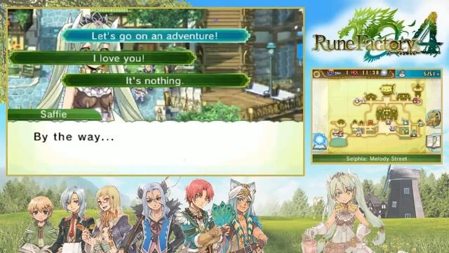 Let's Play Rune Factory 4 - 14. The Rune Sphere hunt is ON! смотреть онлайн
