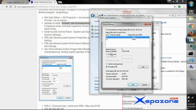 Solusi Critical Error Dragon Nest - xepozone.com смотреть онлайн