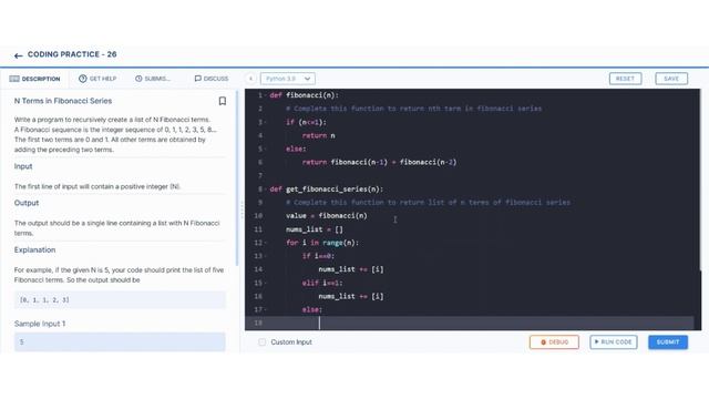 N Terms in Fibonacci Series | Coding Practice 26 | Python coding Tips Tricks | Nxtwave ccbp | PYTHO смотреть онлайн