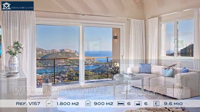 Роскошная вилла на Майорке Port Andratx смотреть онлайн