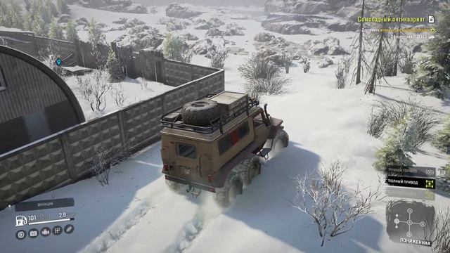 Snow Runner ps5 Кольский полуостров смотреть онлайн