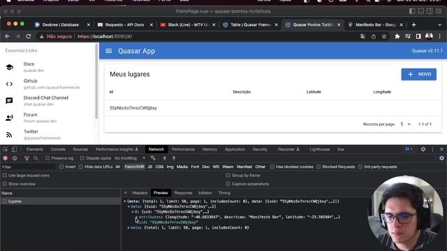 CRUD com back-end no-code utilizando Deskree e Quasar Framework (Parte 2) смотреть онлайн