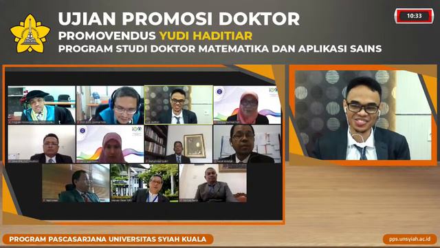 Sidang Promosi Doktor a.n. YUDI HADITIAR Prodi DMAS | PPs UNSYIAH смотреть онлайн