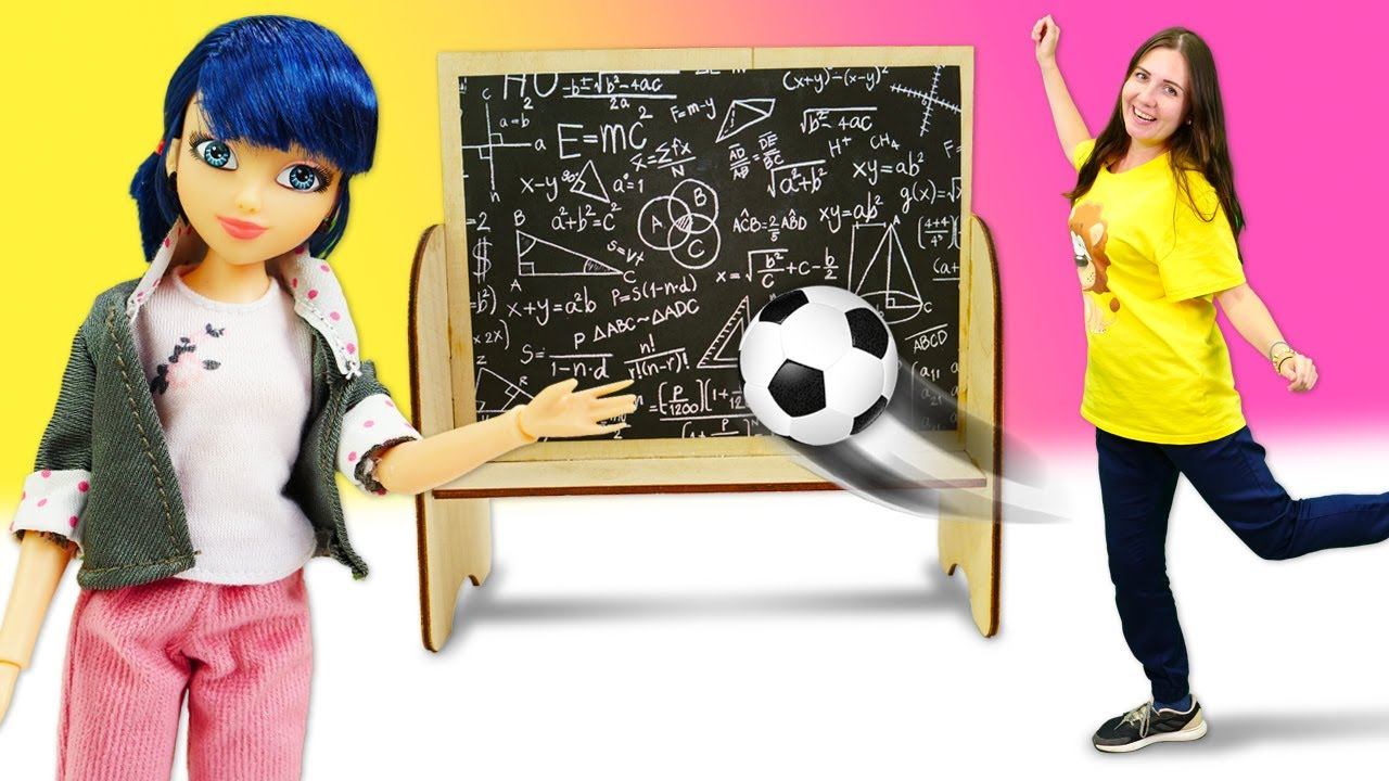 Куклы ведут уроки в школе - Видео для девочек про кукол Барби - Я не хочу в школу смотреть онлайн