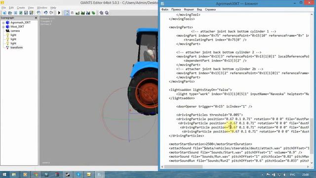 FARMING SIMULATOR/Урок по установке “пыль из под колес “ смотреть онлайн
