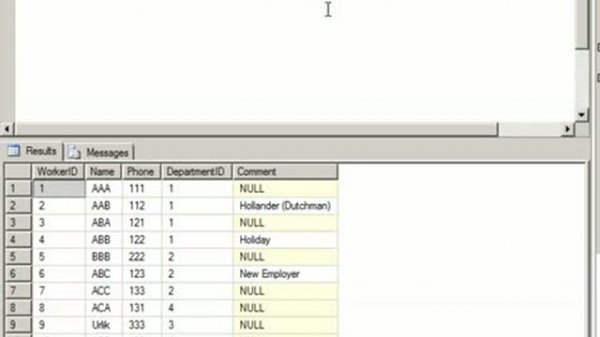 Выборка данных в Microsoft SQL Server 2008 R2. Часть-7