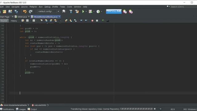 Como calcular moda, mediana y media con arreglos en java смотреть онлайн