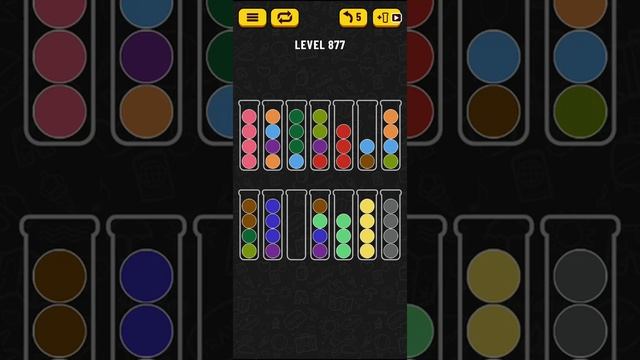 Ball Sort Puzzle - level 877 смотреть онлайн