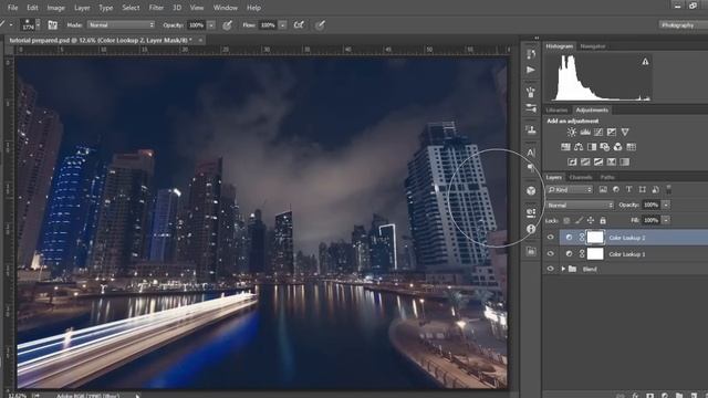 How To Create A Dynamic Cityscape In Photoshop Tutorial смотреть онлайн