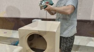 Колонки с коробом типа - "лабиринт" своими руками из динамиков URAL AS-M165 MOLOT и AS-BV28 BULAVA