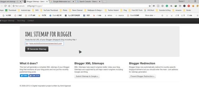 Google webmaster tools or google search console xml sitemap indexed pending problem fix in Hindi смотреть онлайн