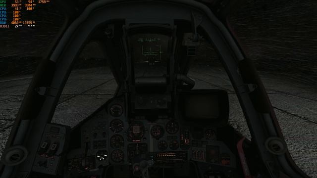 DCS СУ25т. Попытка после джоя на клавиатуре в шторм, краш. смотреть онлайн