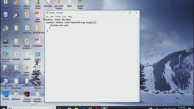 Write a Java program to divide two numbers and print on the screen. episode : -- 3 смотреть онлайн