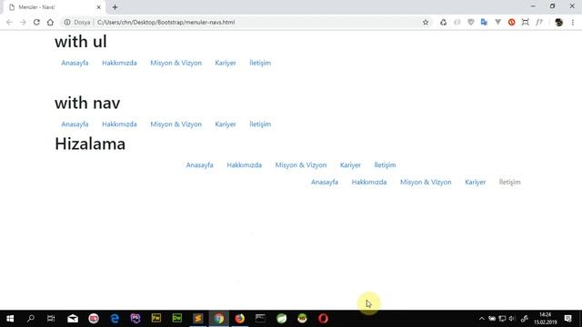 Bootstrap Navs(Vertical Menu, Horizontal Menu- Tabs and Piils) - Bootstrap Menüler смотреть онлайн