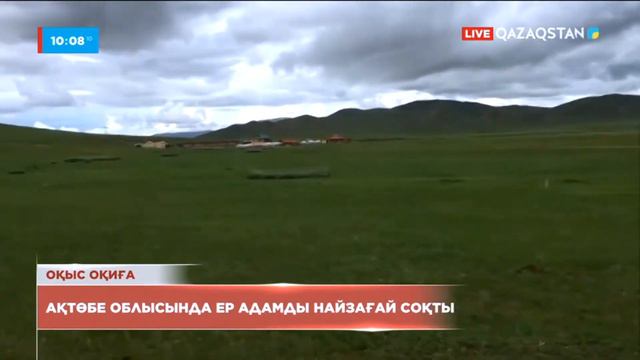 Ақтөбе облысында ер адамды найзағай соқты смотреть онлайн