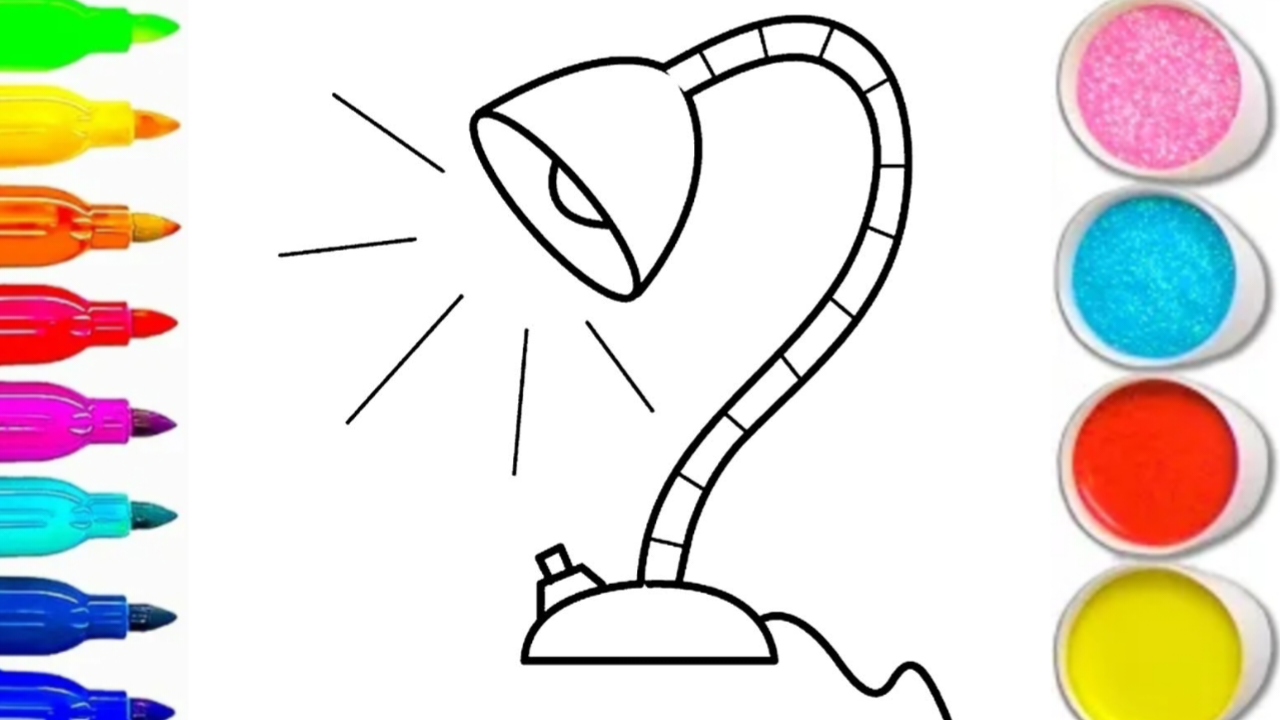 КАК НАРИСОВАТЬ ПОДСТОЛНЫЙ ЛАМПУ смотреть онлайн