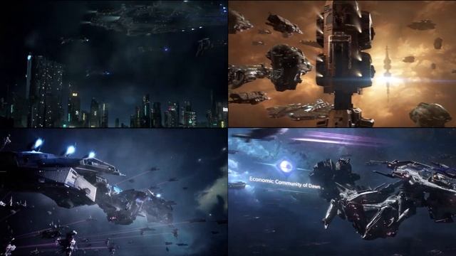 Second Galaxy vs EVE Echoes Trailer смотреть онлайн