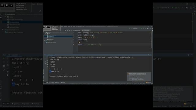 2.Escape character in python || backslash in python || In hindi || CsKnowledge смотреть онлайн