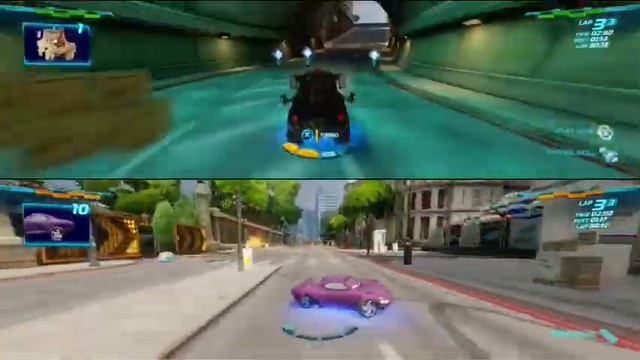 Cars 2 The Video Game | Mater vs Holley Shiftwell on the Squad Series | Valentines Day Video смотреть онлайн