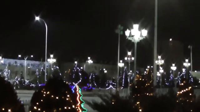 Туркменистан.Turkmenistan. Небит-Даг. Новогодняя ёлка! смотреть онлайн