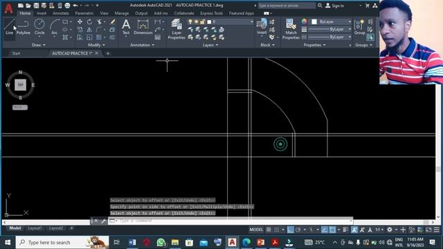 AUTOCAD 2-D PRACTICE - 05 смотреть онлайн