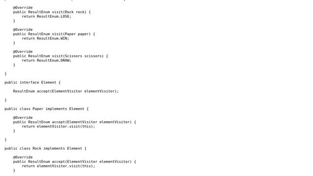 Software Engineering: Rock Paper Scissors with Visitor Pattern смотреть онлайн