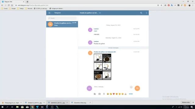 #2 Creando bot de telegram con Python - Enviando multimedias смотреть онлайн