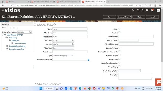 Oracle Fusion HCM Extract | Create Basic and Simple Extract | Oracle HCM Exact Process | HCM BISP смотреть онлайн