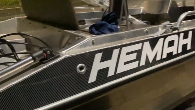 Интересный комплект: Моторная лодка Neman 400 DC НЕРЕГИСТРАТ + мотор Hidea 30 л.с. (2-х тактный).