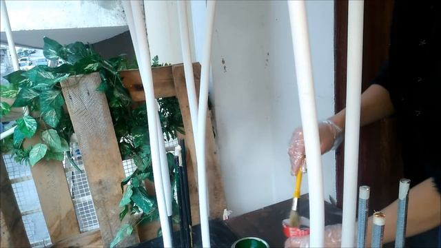 Стебли для ростовых цветов.Обработка и покраска.Diy Foam Flowers making смотреть онлайн