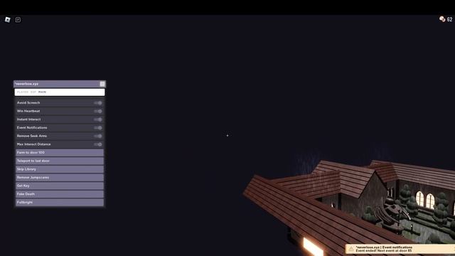 Good Roblox Doors Script (tp To Last Door, Fake Death, Farm To Door 100)