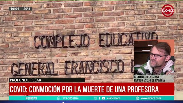 Dolor por el fallecimiento por coronavirus de Ileana del Luján Giorgini: Claudio Graf en Elonce TV смотреть онлайн
