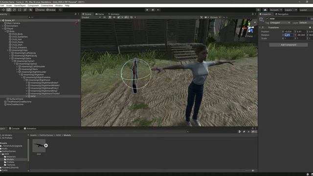 Unity Rifle Controller Tutorial - Resident Evil 4 Game Clone 3D Game Development Full Course 2022 смотреть онлайн