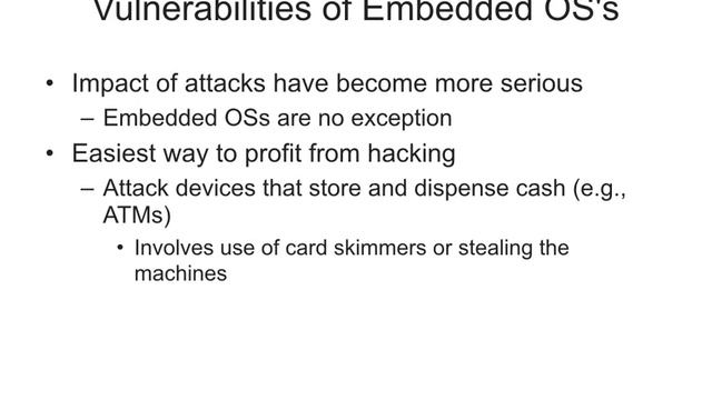 CNIT 123: Ch 9: Embedded Operating Systems: The Hidden Threat (Part 2 of 3) смотреть онлайн