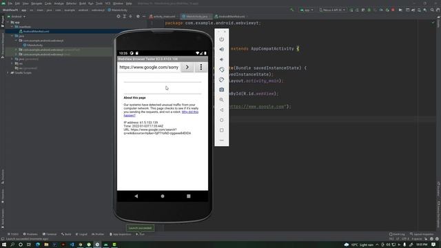 WebView - Android Studio Tutorial || WebView Android || WebView in Java смотреть онлайн