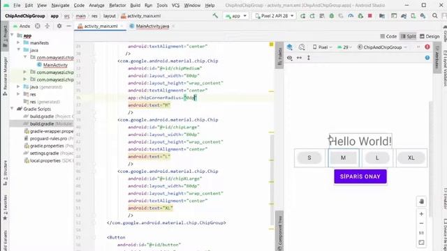 23 Chip / ChipGroup (1/4) - | Android Studio Dersleri (2021) смотреть онлайн