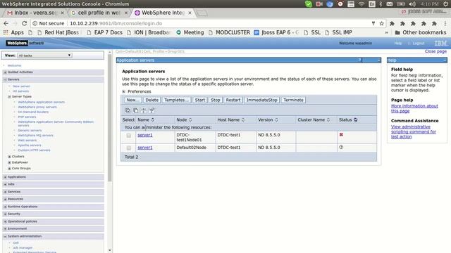 Websphere-8.5.5 - cluster creation in WebSphere application server using cell profile смотреть онлайн