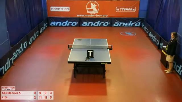 Анна Спиридонова Виктория Ли 2:3 за 5-6 место смотреть онлайн