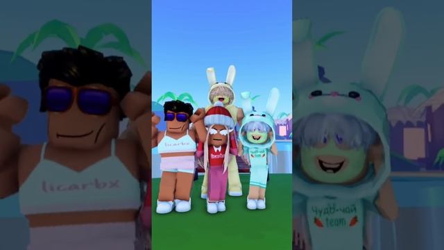 Как вам мой костюм зайчика? ? #роблокс #коржик #roblox смотреть онлайн