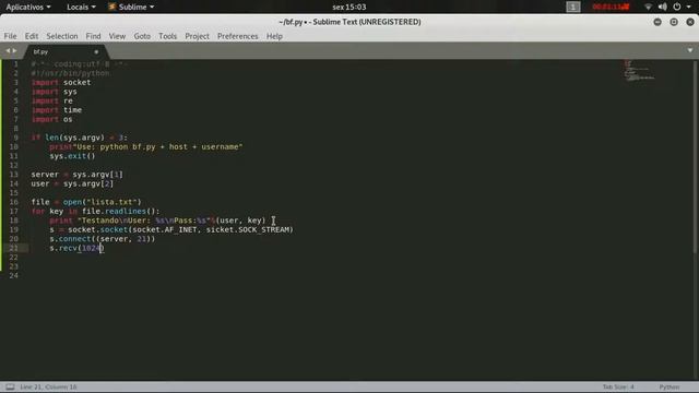 Criando um script de Força Bruta em Python смотреть онлайн